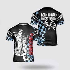 Motorcycle Racer Born To Race