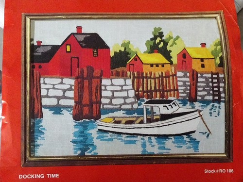 Roma stitchery crewel kit - roma,