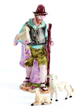 3 Statuine personaggio Presepe