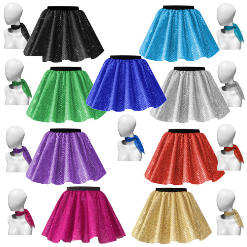 Bambine danza gonna sciarpa - gonna, e