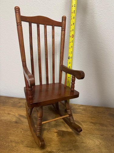 Sedia dondolo vintage per - a,