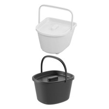 sedia da water, secchio, tazza