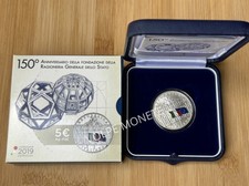 5 EURO ITALIA ARGENTO 2019 RAGIONERIA GENERALE DELLO STATO FDC MOLTO RARA