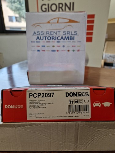 Pastiglie freno pcp2097 - freno, don