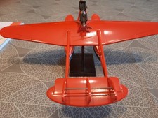 Modellino Aereo Savoia Marchetti S55X 1933 18x24cm, metallo 