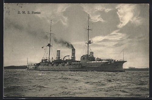 Nave guerra sms hansa - da,