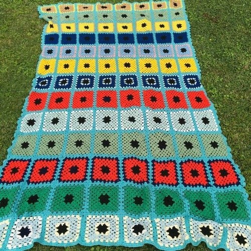 Coperta fatta mano della - fatta, a