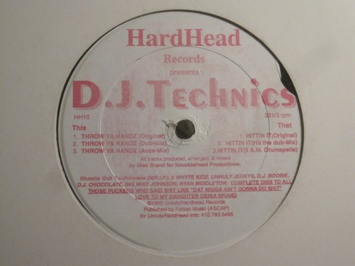 Technics throw ya handz - d.j.,