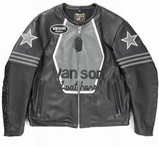 Giacca di pelle nera Vanson