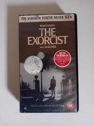 The exorcist vhs tape - the,
