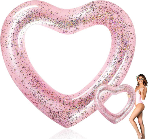 Ciambella gonfiabile cuore 120 - ciambella,