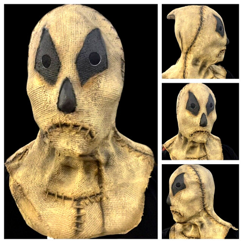 Maschera spaventapasseri sacco - spaventapasseri,