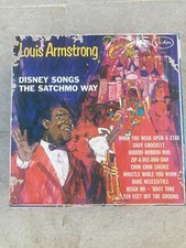 louis armstrong disney songs the satchmo way lp