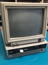 Computer vintage Ms Dos OLIVETTI M19 M-19 doppio drive 640KB + scatola originale