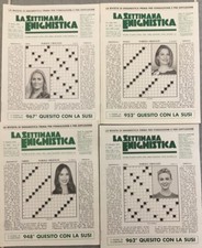 8 Numeri Settimana Enigmistica Parole Crociate Da Fare - Quesito Con La Susi