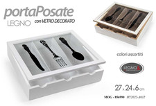 CONTENITORE PORTA POSATE IN