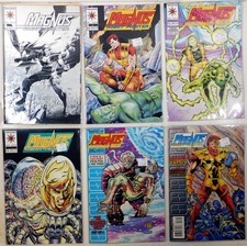 Magnus Robot Fighter Lotto 6 #25, 26, 27, 35, 44, 47 1993 Valiant Comics