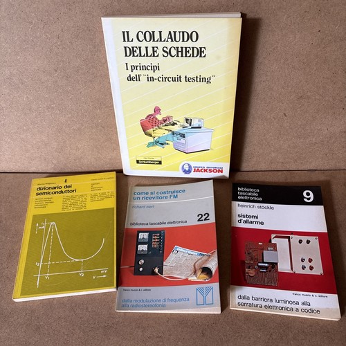 Elettronica vintage set - set, libri