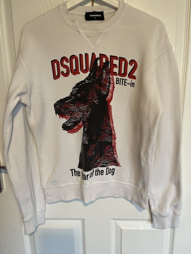 Felpa uomo dsquared2 girocollo - uomo,