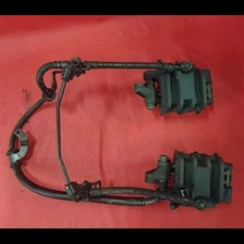 (G14) Coppia pinze freno anteriori con tubi Honda Hornet 600 ’03