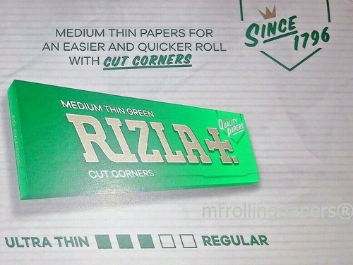 Rizla rolling papers green cut - green,