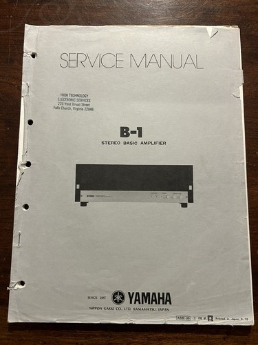Yamaha stereo - b-1,