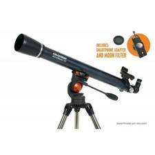 Celestron Telescopio 70/900 ASTROMASTER 70AZ DELUXE (140X) + Adatt. Smarphone + 