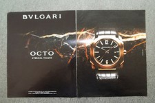 H580 - Advertising Pubblicità -2013- BULGARI OCTO , ETERNAL VALUES