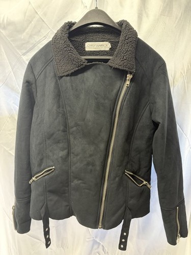 Giacca moto gypsy warrior nera - giacca,