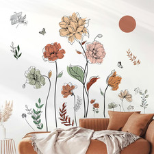 Wall Stickers Garden Flowers