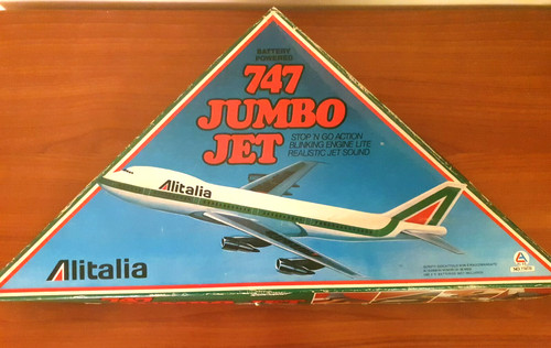 Alitalia 747 jumbo jet es - 747,