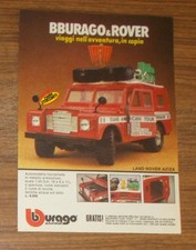 Rara Pubblicità BBURAGO Land