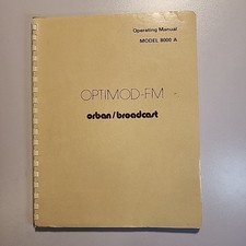 Manuale operativo Optimod-FM