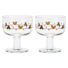 Thun Set 2 Coppette In Vetro