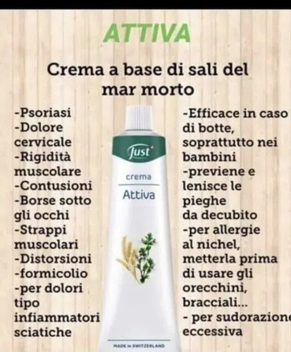 Just crema attiva 100ml - just,