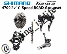 Nuovo gruppo Shimano Tiagra 4700 2X10 velocità strada ST+RD+FD+cassetta+catena 5 pezzi