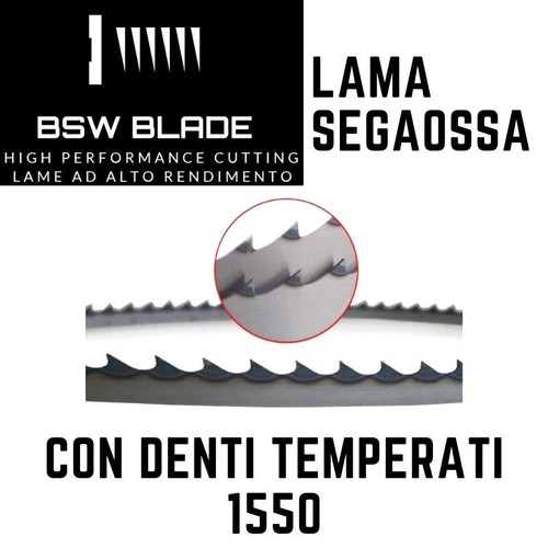 Lama nastro 1550 inox - nastro,
