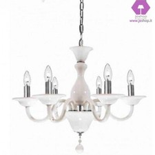 lampadario vetro murano 6 luci