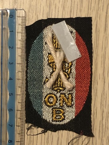 Distintivo fregio tessuto - tessuto, onb
