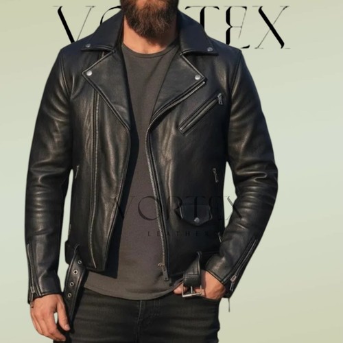 Giacca motociclista uomo - motociclista, nera