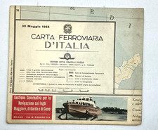 CARTA FERROVIARIA D'ITALIA