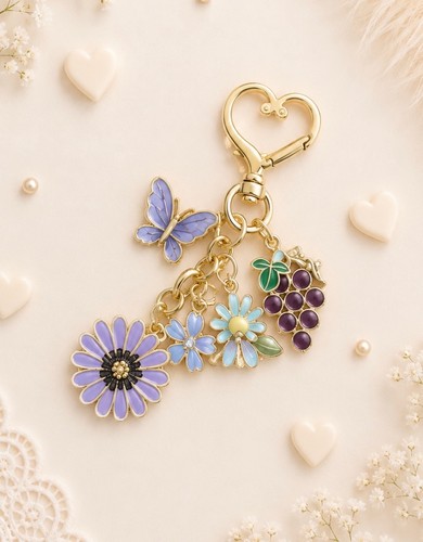 Charm portachiavi borsa smalto - charm/portachiavi, borsa-smalto