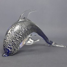 Scultura Delfino Vetro Murano