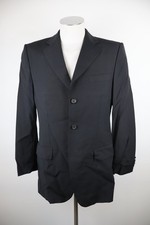 HUGO BOSS GIACCA BLAZER LANA UOMO TG 46 MAN JACKET CASUAL VINTAGE 2 BOTTONE