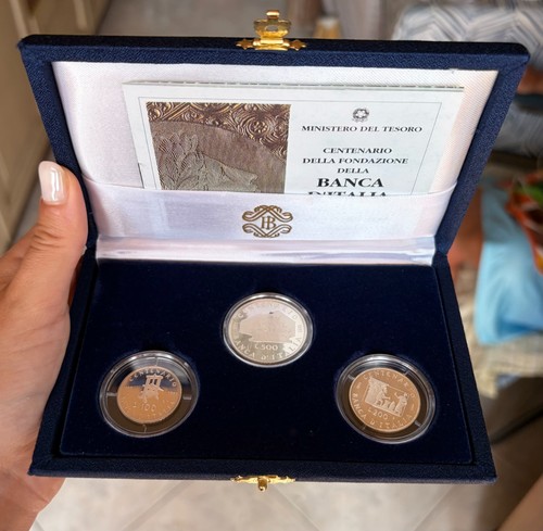 Banca italia trittico 100 - banca, d'italia