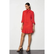 KAREN MILLEN High Neck Red