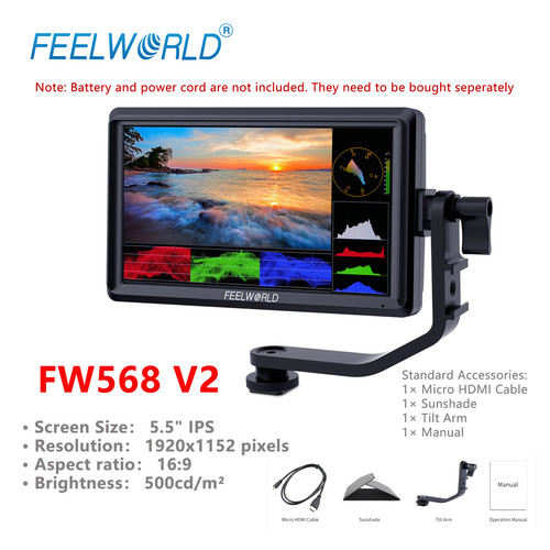 Feelworld fw568 5 - feelworld,