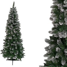 Albero di natale verde bianco