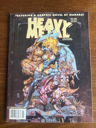 Heavy metal magazine - heavy, (july