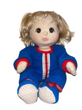 Pigiama Mattel My Child Doll 1985 capelli biondi occhi marroni usato